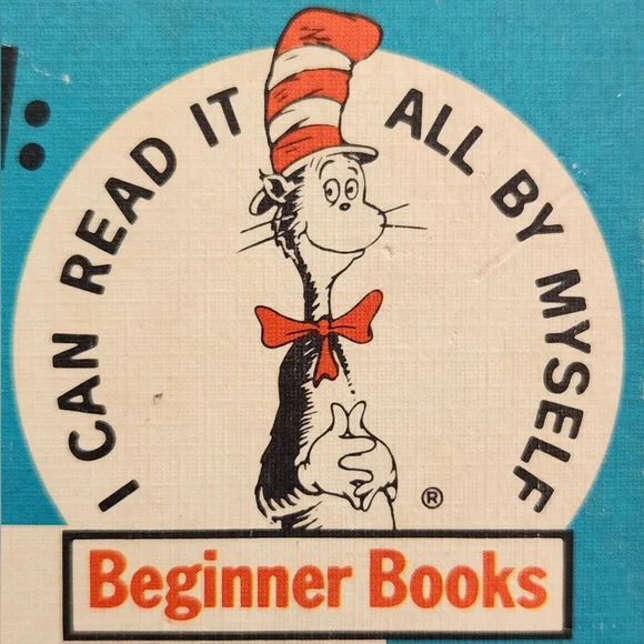 1st Edition Cat In The Hat Beginner Dictionary - Dr. Seuss 1960s